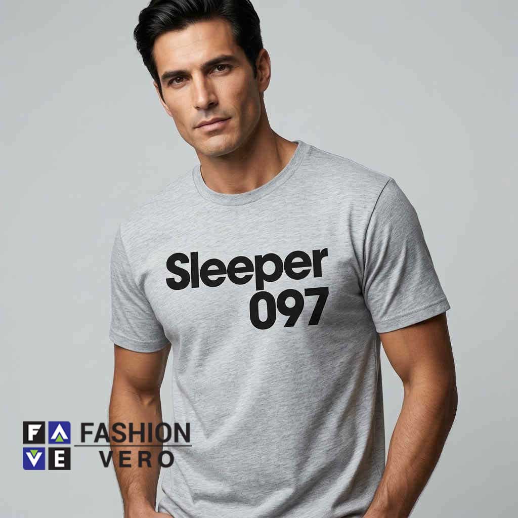 Grey Sleeper 097 Wolf Silhouette Graphic T-Shirt 4 Grey Sleeper 097 Wolf Silhouette Graphic T-Shirt - Image 4