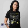 Murder Drones merch cartoon shirt featuring a funny robot inspired graphic on premium cotton short sleeve tee, perfect for animation fans, sci fi lovers, casual streetwear, and everyday fashion.