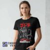 Godzilla Says Drugs Are the Real Monster Unisex Adult T Shirt featuring monster inspired graphic artwork on premium cotton, casual novelty apparel in black, white, and other colors.