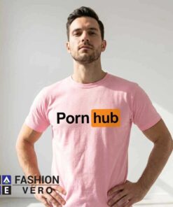 Pornhub Typography and Icon Graphics Shirt - Image 4