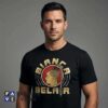 Bianca Belair Golden Silhouette Fan Apparel Shirt featuring premium cotton fabric with a bold wrestling inspired silhouette graphic, casual fan apparel in black, white, and other colors.