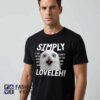 Owl Love 934 T Shirt featuring a cute owl inspired graphic on soft cotton fabric. Comfortable unisex short sleeve tee available in Black, White, and other colors for everyday casual wear.