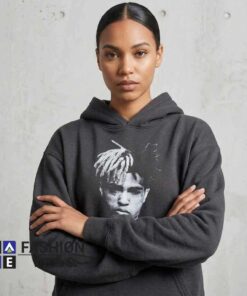 Alternative view of XXXTENTACION Vintage Portrait Heavyweight Hoodie