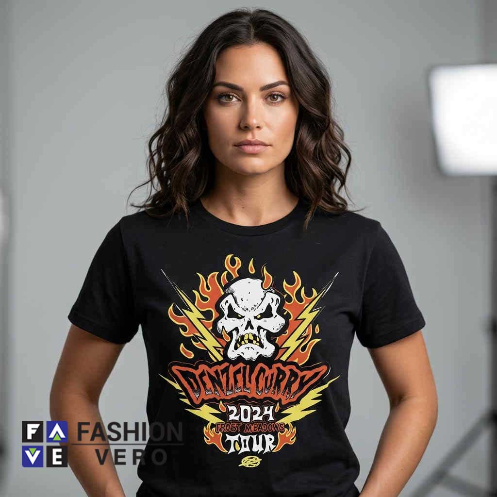 Denzel Curry 2024 North American Tour Graphic Graphic Shirt 1 Denzel Curry 2024 North American Tour Graphic Shirt featuring concert inspired artwork, hip hop tour graphics, premium cotton fabric, and streetwear style for music fans.