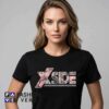 Dynamic X-Side Comics Artwork Brand Identity Shirt made from soft cotton featuring comic inspired artwork, bold graphic design, casual streetwear fashion, available in black, white, and more colors.