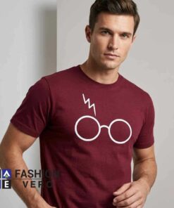Harry Potter Minimalist Artwork Shirt featuring magical wizarding world inspired artwork, minimalist fantasy design, Hogwarts aesthetic, subtle character details, and cotton casual apparel.