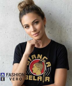 Bianca Belair Golden Silhouette Fan Apparel Shirt - Image 4