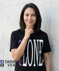Alternative view of VLONE LONE Purple Graphic Apparel Close-Up Shirt