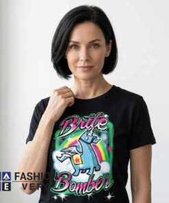Unisex Fortnite Brite Bomber Unicorn Graphic Art 7 Unisex Fortnite Brite Bomber Unicorn Graphic Art - Image 4