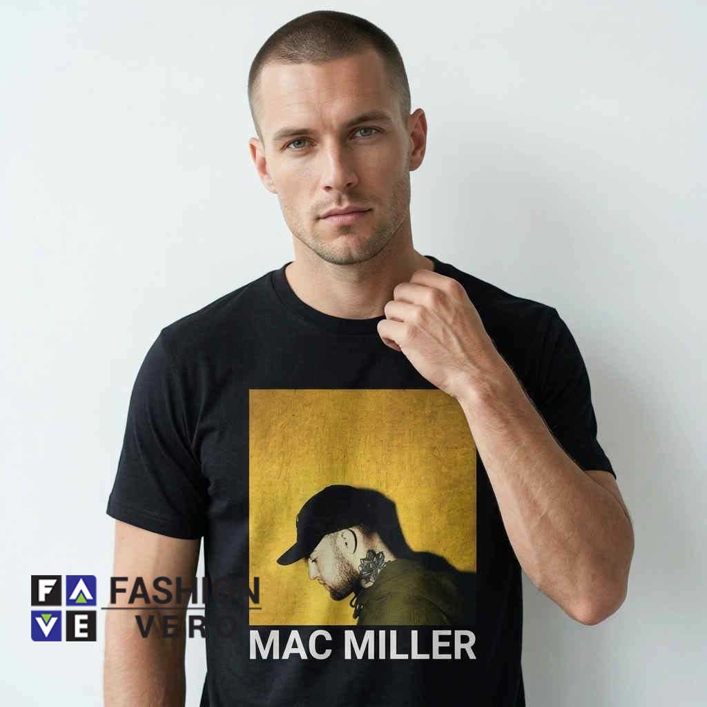 Vintage Yellow Backdrop Mac Miller Shirt 2 Vintage Yellow Backdrop Mac Miller Shirt - Image 2