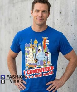 Vintage I Conquered It's a Small World Disney Park Conqueror Shirt 6 Vintage I Conquered It's a Small World Disney Park Conqueror Shirt - Image 3