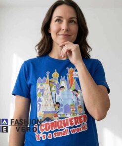 Vintage I Conquered It's a Small World Disney Park Conqueror Shirt 7 Vintage I Conquered It's a Small World Disney Park Conqueror Shirt - Image 4
