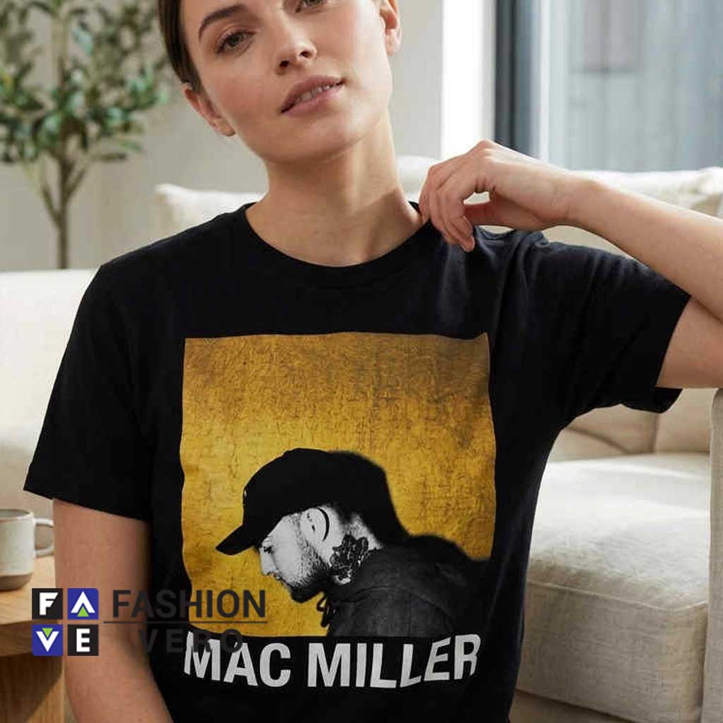 Vintage Yellow Backdrop Mac Miller Shirt 3 Vintage Yellow Backdrop Mac Miller Shirt - Image 3