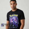 Pokemon Training Is Over Shirt featuring Mewtwo vs Ash first movie artwork, classic Pokemon anime scene, nostalgic gaming culture, retro character art, and casual cotton tee.