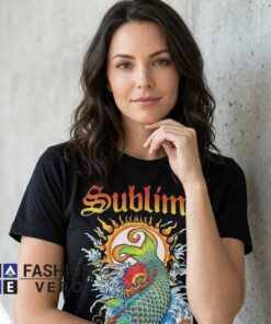 Psychedelic Sublime Sun & Koi Artwork Shirt 7 Psychedelic Sublime Sun & Koi Artwork Shirt - Image 4